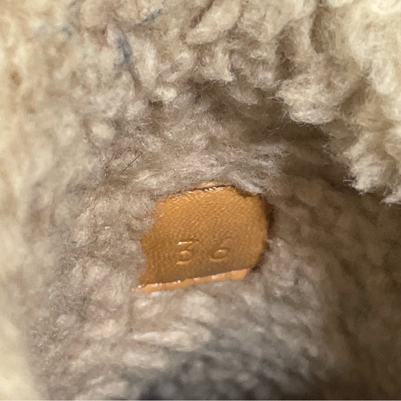 Gucci Crossy Horsebit Sherpa Lined Rain Winter Boots - Picture 14 of 14